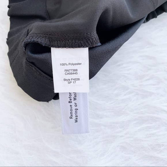 MADEWELL Black Scallop Hem HR Pull On Shorts XS - Picture 10 of 10